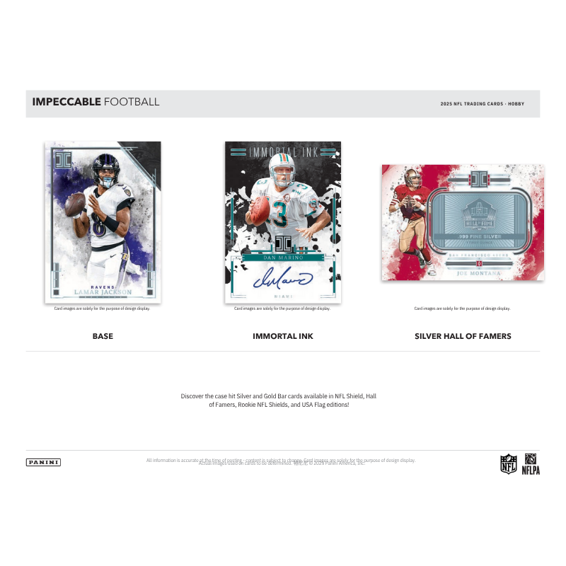2025 Panini Impeccable Football Hobby Box