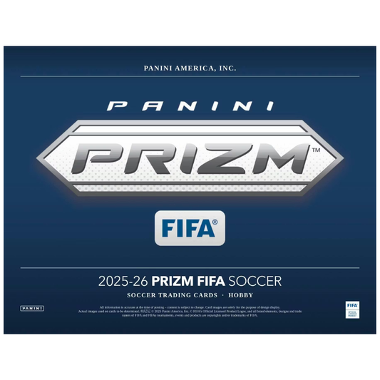 2025/26 Panini Prizm FIFA Soccer Hobby 12 Box Case