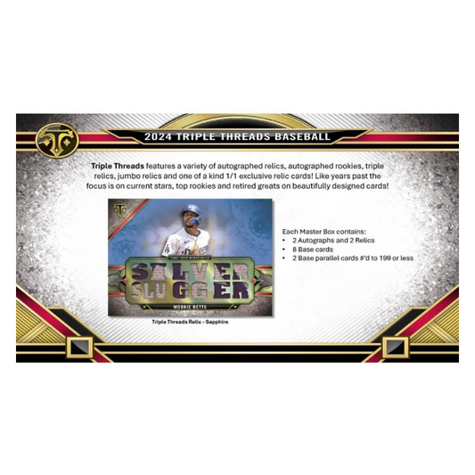 2024 Topps Triple Threads Baseball Hobby Box — image 2