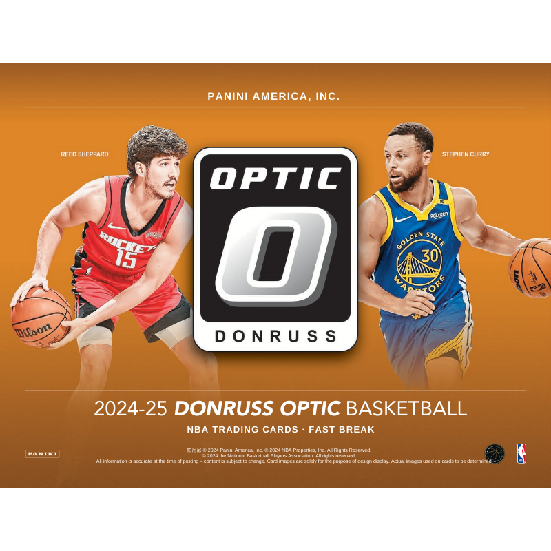 2024/25 Panini Donruss Optic Basketball Fast Break 20 Box Case
