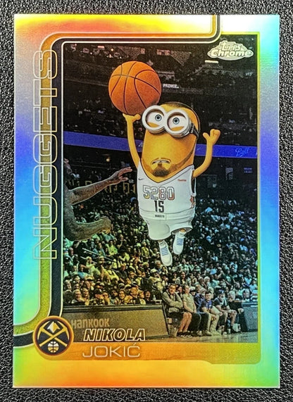 Betterworld - Nikola Jokic 2025-26 Topps Chrome Update Minionfractor SSP #M-1