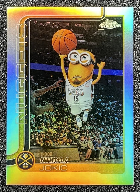 Betterworld - Nikola Jokic 2025-26 Topps Chrome Update Minionfractor SSP #M-1