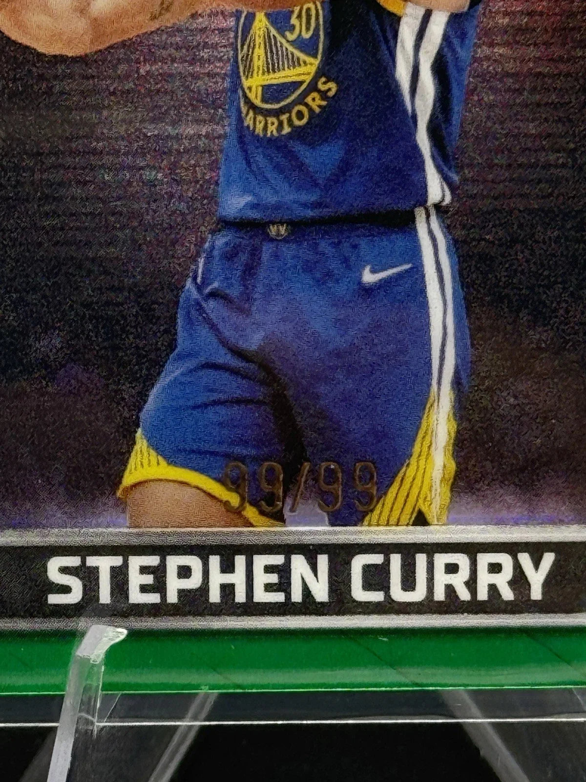 Stephen Curry 2025-26 Topps Chrome Update Moment In Time True Green /99