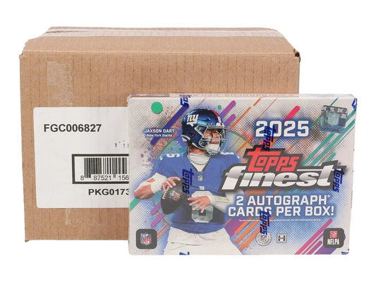 2025 Topps Finest Football Hobby Case (8 Box)