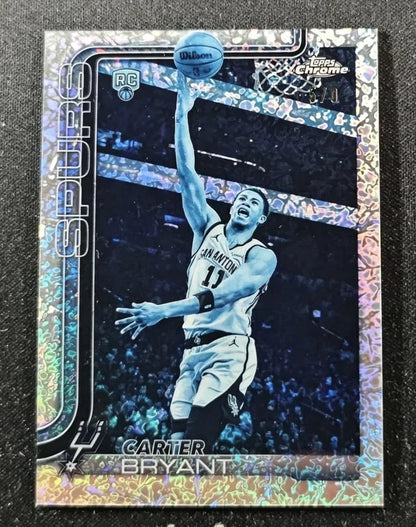 Betterworld - Carter Bryant 2025-26 Topps Chrome Update RC #164 Frozenfractor SSP